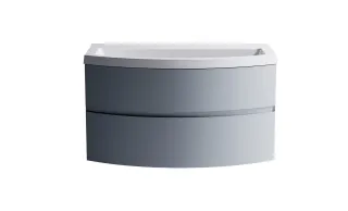 Тумба с раковиной Astra-Form Венеция 2.0 03100004ncss3005-r80b+04010022 80 см голубой матовый